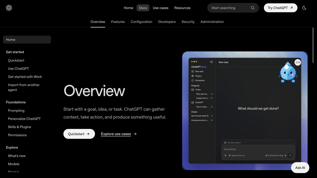 OpenAI 官方文档中的 Codex 概览