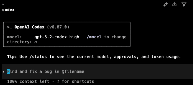 Codex CLI 命令行界面 16