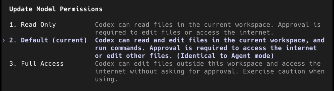 Codex CLI 命令行界面 18