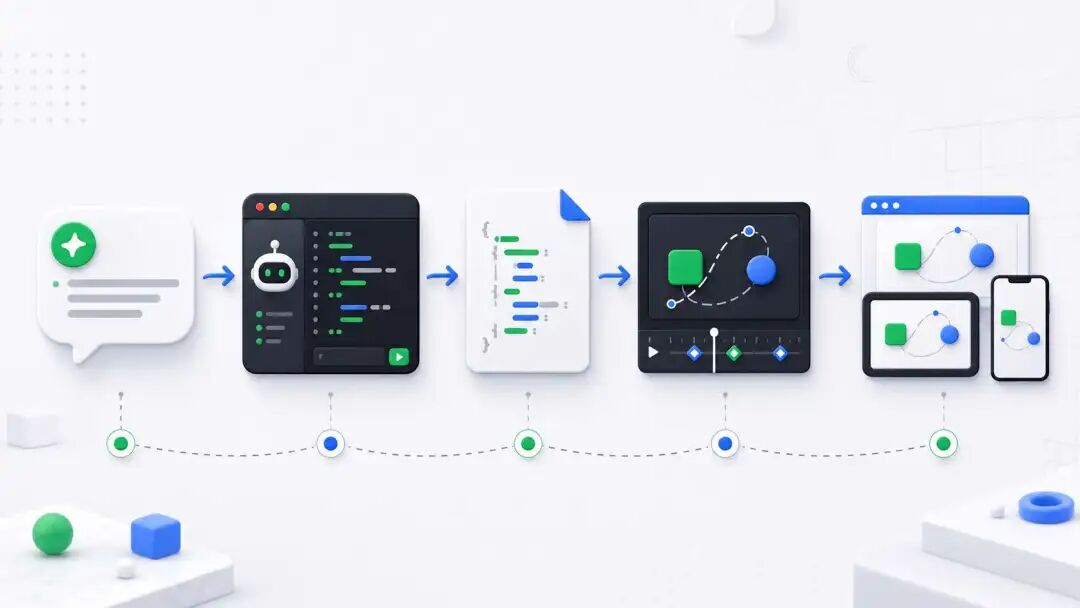 从文字、图标素材到 Lottie 文件与多端使用的工作流